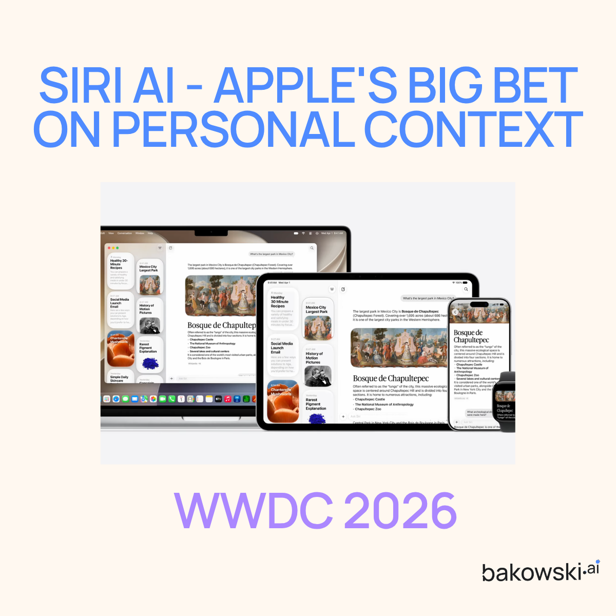 SIRI AI - Apple's Big Bet on Personal Context